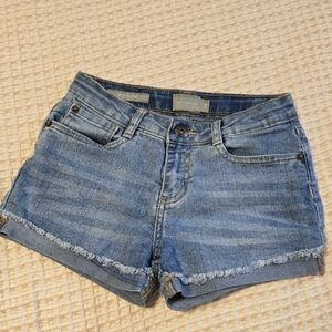 Lucky Brand Girls Denim Shorts Size 10